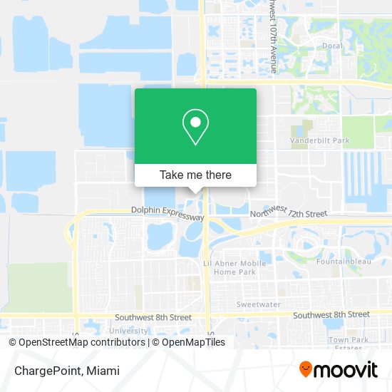 ChargePoint map