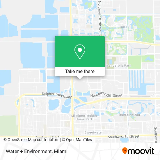 Water + Environment map