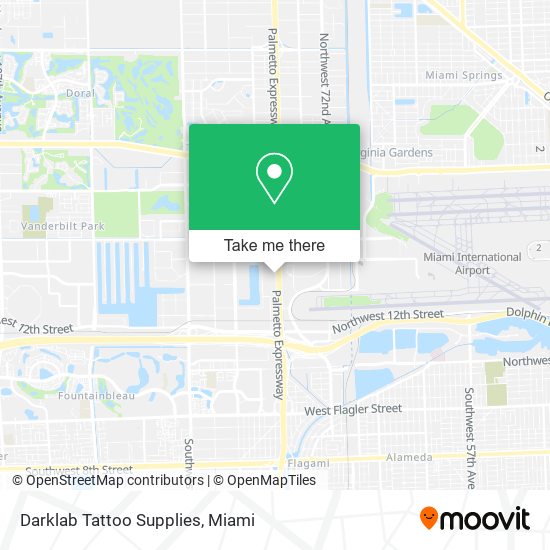 Darklab Tattoo Supplies map