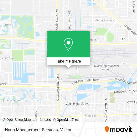 Hcoa Management Services map