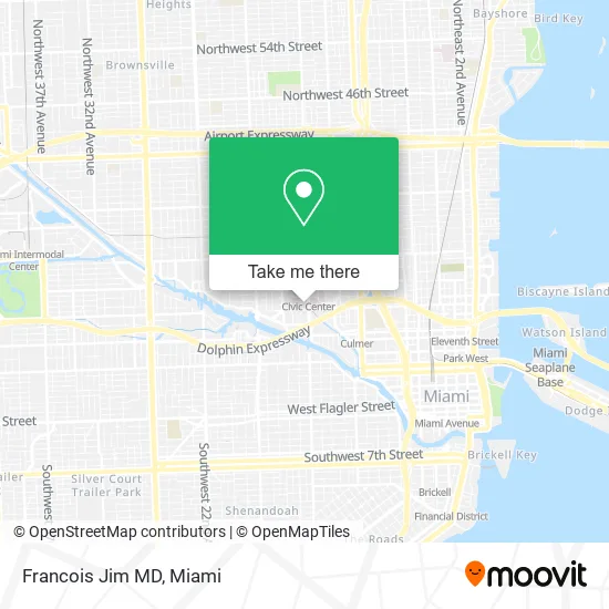 Mapa de Francois Jim MD