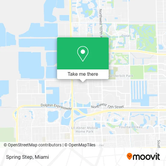 Spring Step map