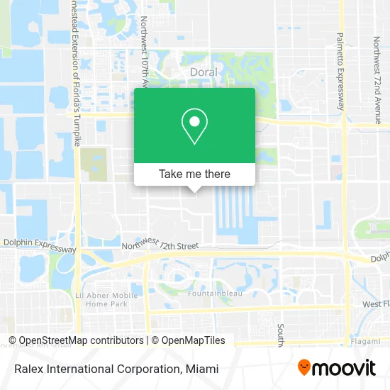 Ralex International Corporation map