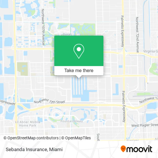 Sebanda Insurance map
