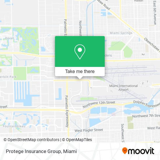 Protege Insurance Group map