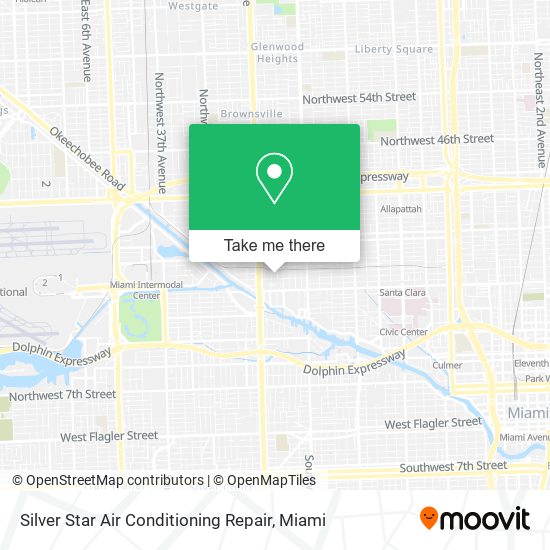 Silver Star Air Conditioning Repair map