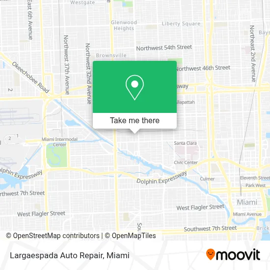 Largaespada Auto Repair map