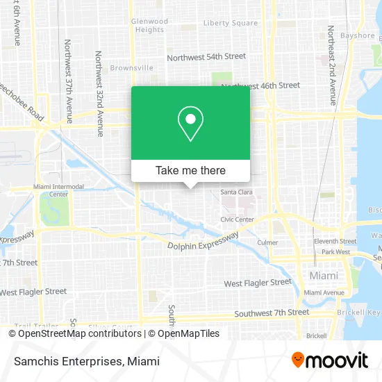 Mapa de Samchis Enterprises