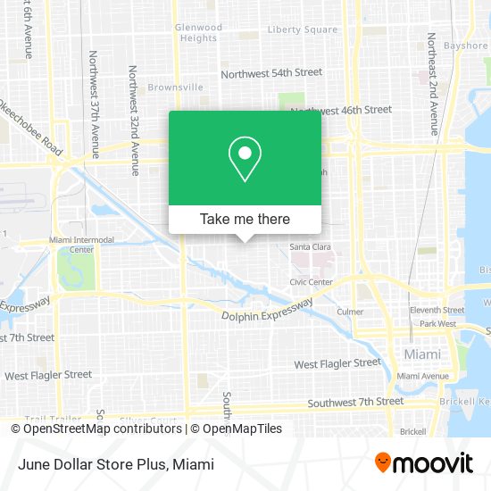 June Dollar Store Plus map