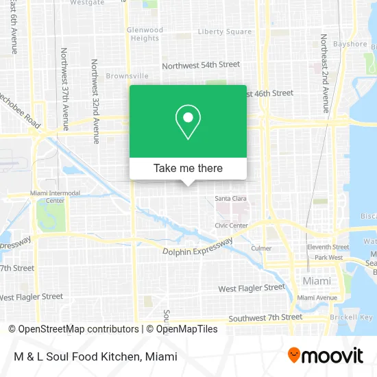 M & L Soul Food Kitchen map