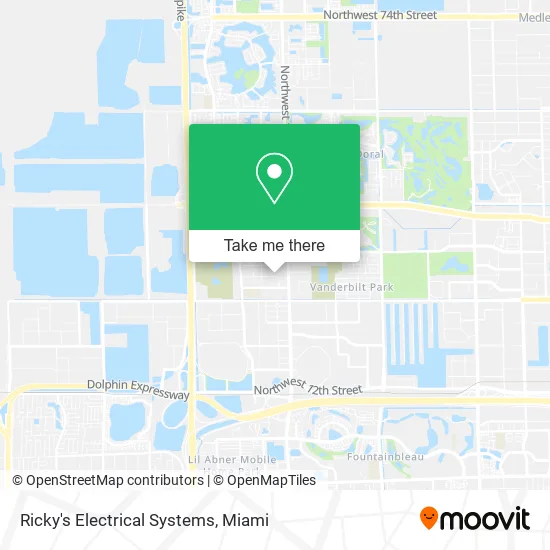 Ricky's Electrical Systems map