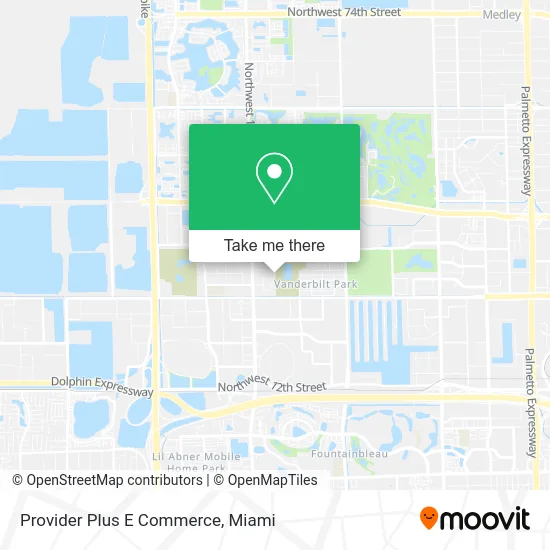 Provider Plus E Commerce map