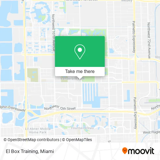 El Box Training map