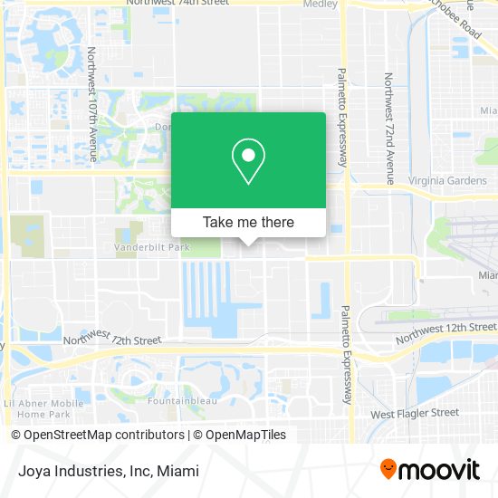 Joya Industries, Inc map