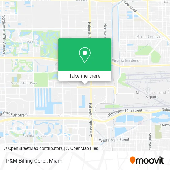 P&M Billing Corp. map