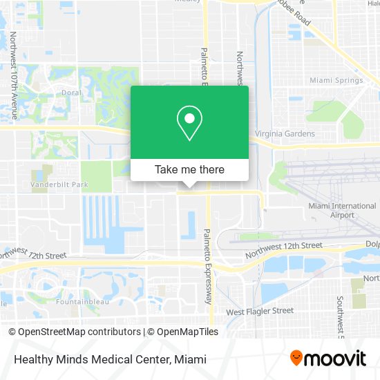 Healthy Minds Medical Center map