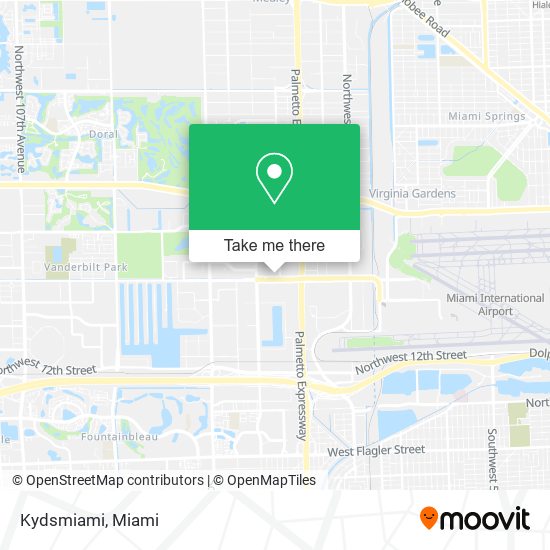 Kydsmiami map