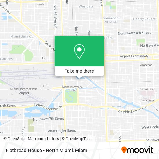 Mapa de Flatbread House - North Miami