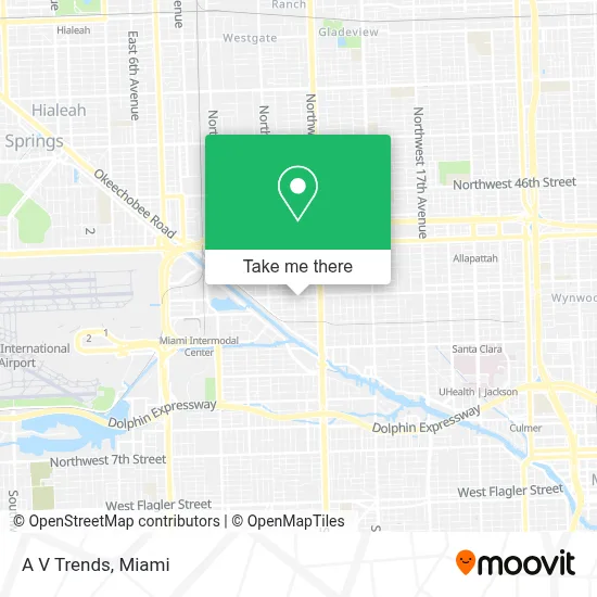 A V Trends map