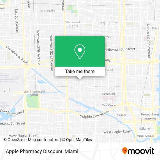 Apple Pharmacy Discount map