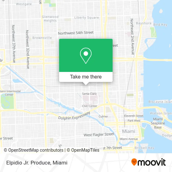 Elpidio Jr. Produce map