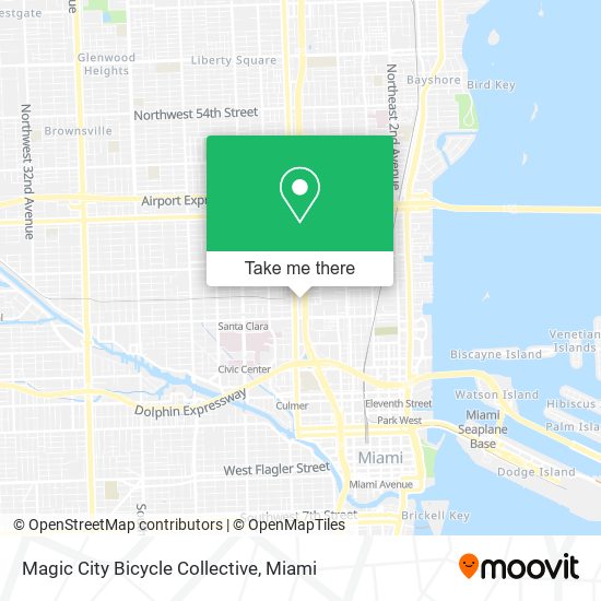 Mapa de Magic City Bicycle Collective