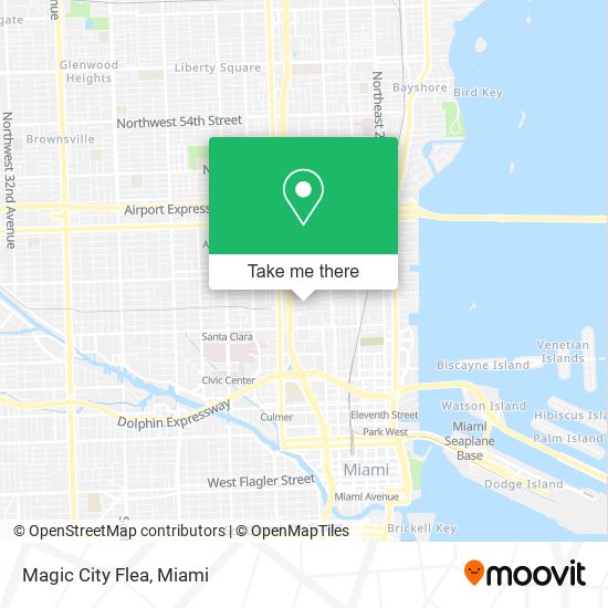 Magic City Flea map