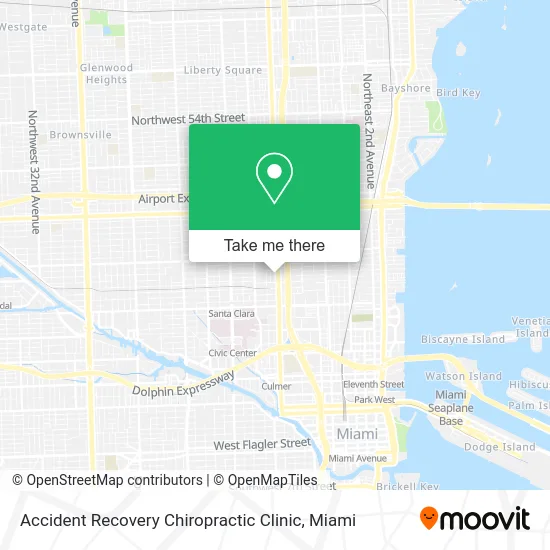 Accident Recovery Chiropractic Clinic map