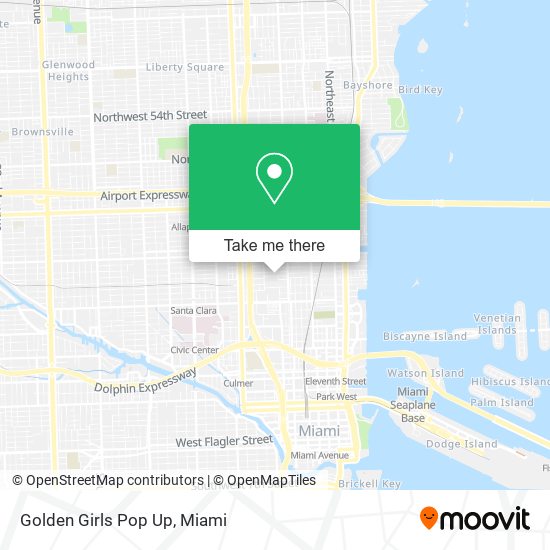 Mapa de Golden Girls Pop Up