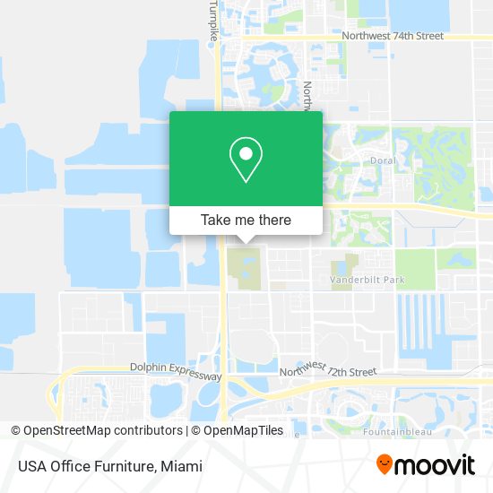 Mapa de USA Office Furniture