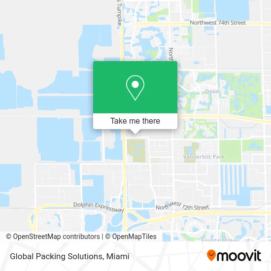 Global Packing Solutions map