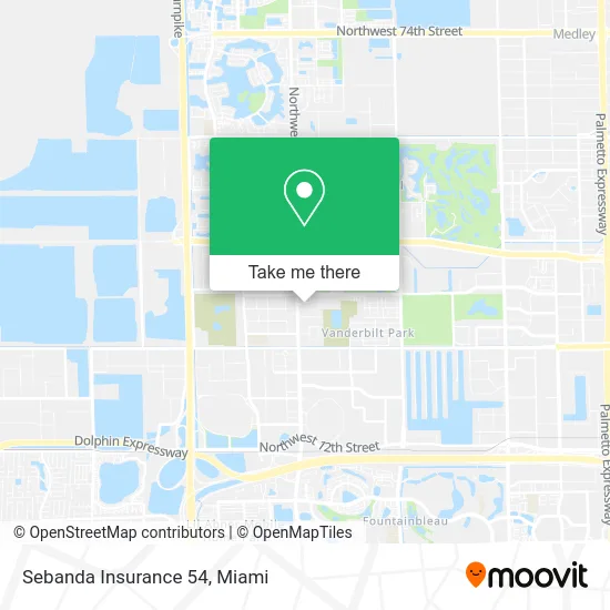 Sebanda Insurance 54 map