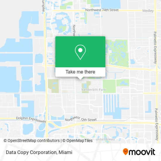 Data Copy Corporation map