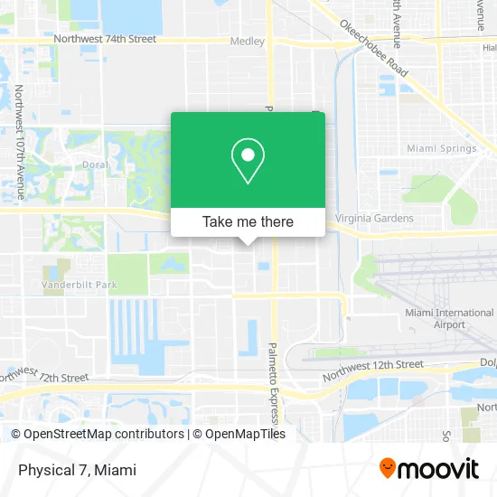 Physical 7 map