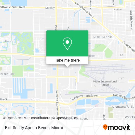 Mapa de Exit Realty Apollo Beach