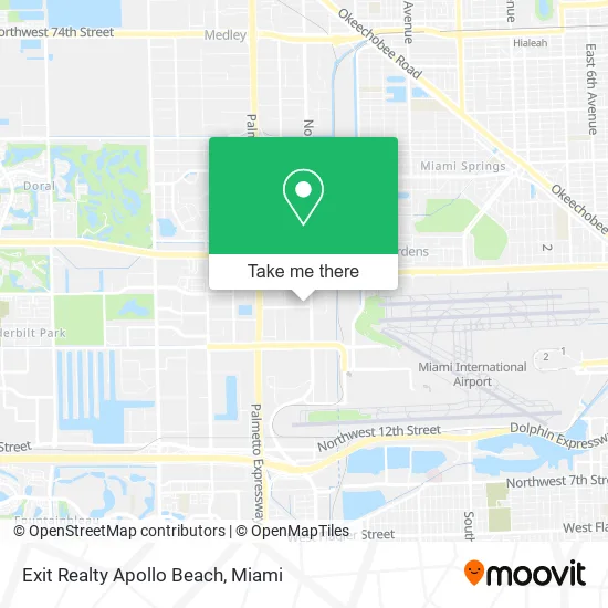 Exit Realty Apollo Beach map