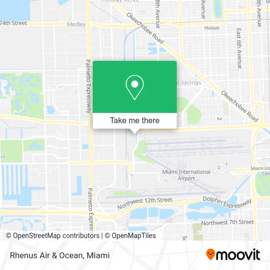 Rhenus Air & Ocean map