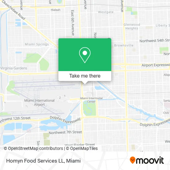 Homyn Food Services LL map