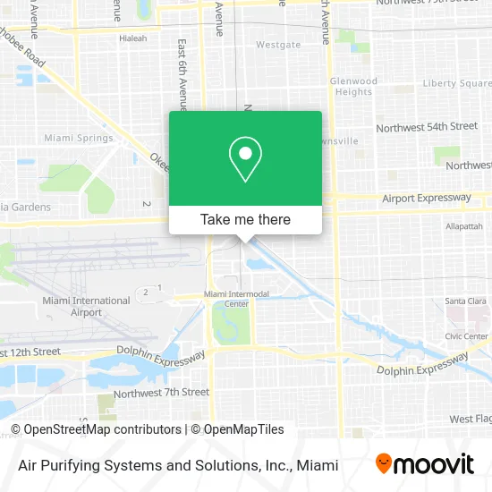 Air Purifying Systems and Solutions, Inc. map