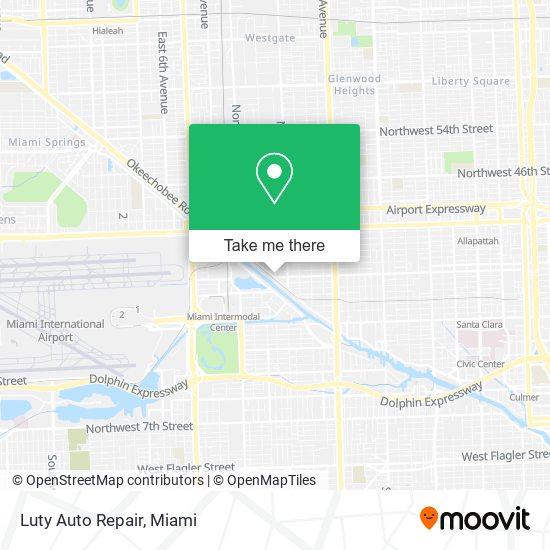 Mapa de Luty Auto Repair