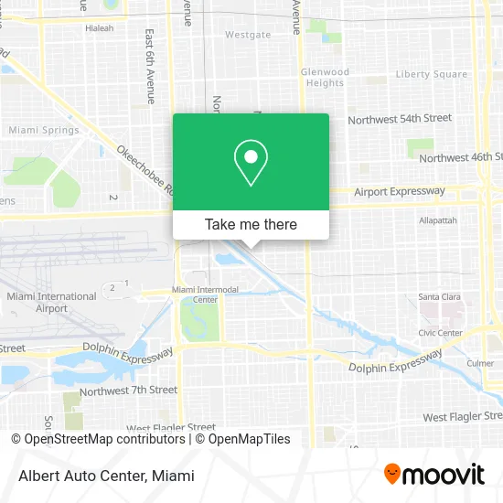 Albert Auto Center map
