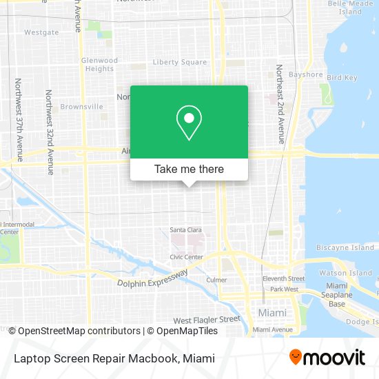 Laptop Screen Repair Macbook map