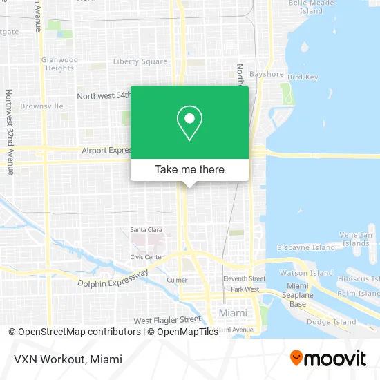 VXN Workout map
