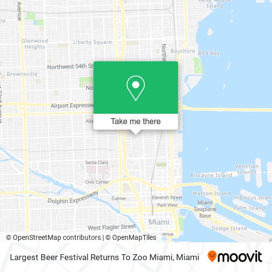 Largest Beer Festival Returns To Zoo Miami map