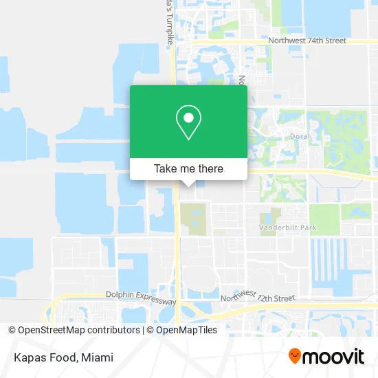 Kapas Food map