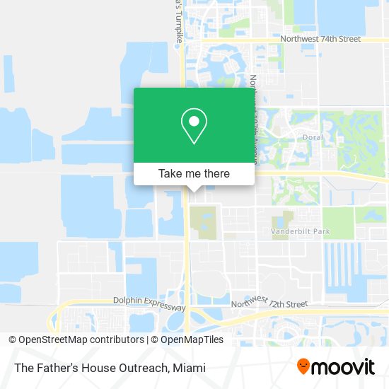 The Father's House Outreach map