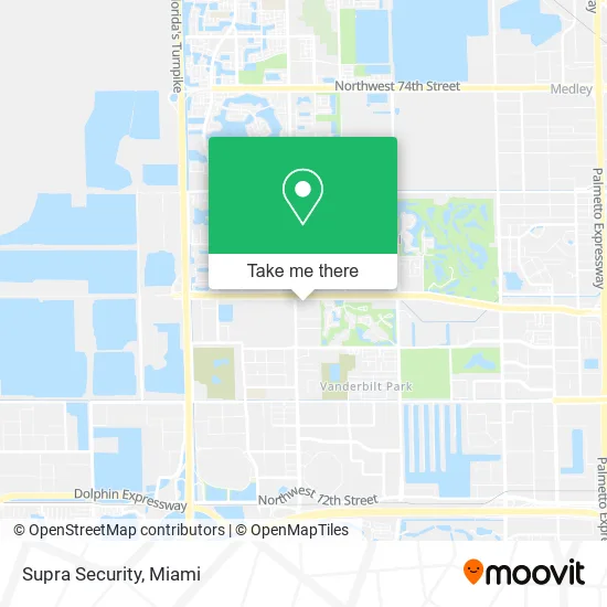 Supra Security map