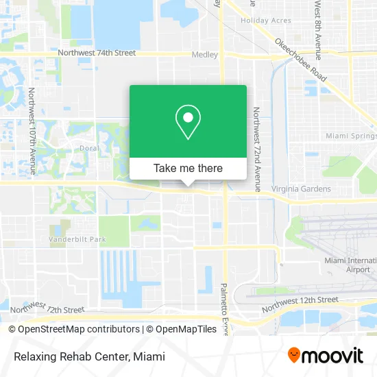 Relaxing Rehab Center map