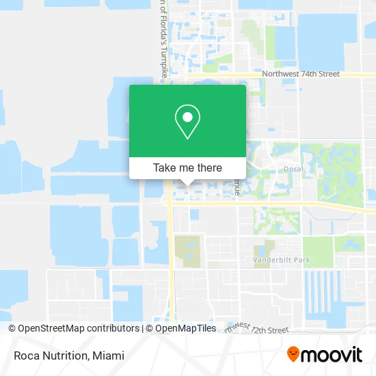 Roca Nutrition map