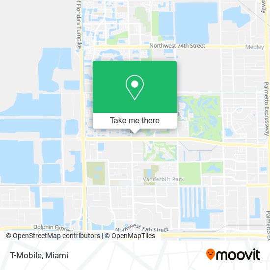 T-Mobile map